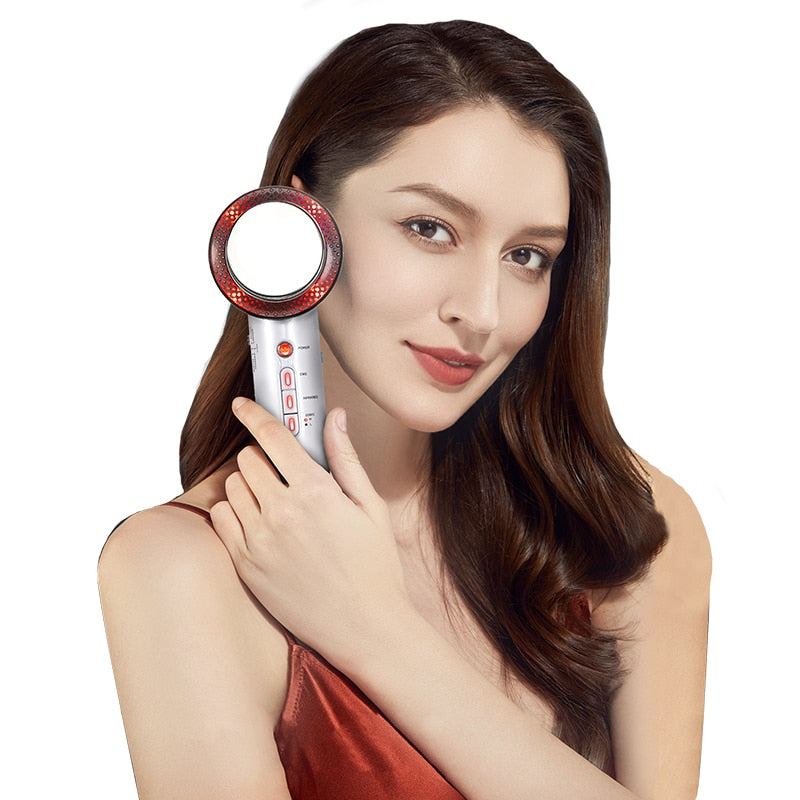 EMS SPA Body Slimming Massage Ultrasound Cavitation Cellulite Fat Burner Galvanic Infrared Ultrasonic Wave Therapy  XA20T